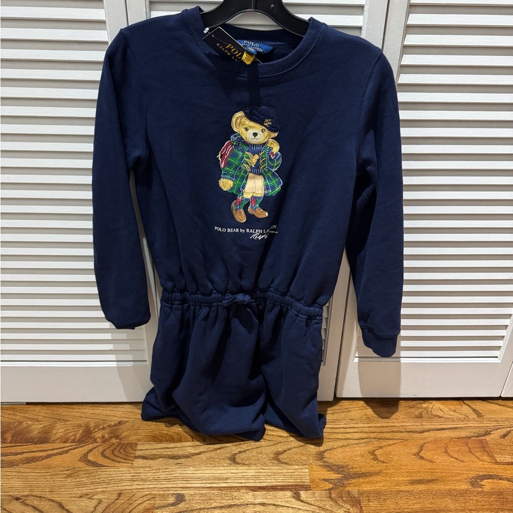 Ralph Lauren Navy Bear Dress